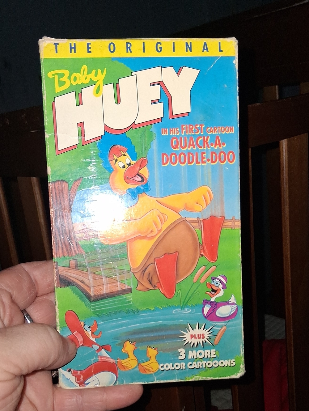 Quack-A-Doodle-Doo VHS - Bright Blue Packaging